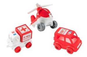 Set auto ambulanță 3 buc (y - 344)
