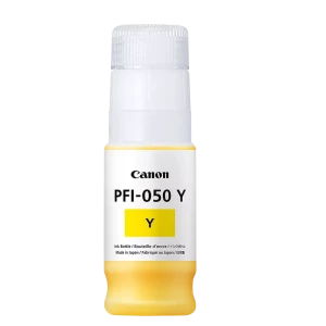Картридж чернильный Canon PFI-050 Y, 70мл, Жёлтый