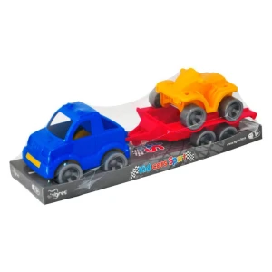Set auto kid cars sport 3 buc. pe placă (pick-up+atv) (y - 460)