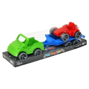 Set auto kid cars sport 3 buc. pe placă (jeep+buggy) (y - 461)