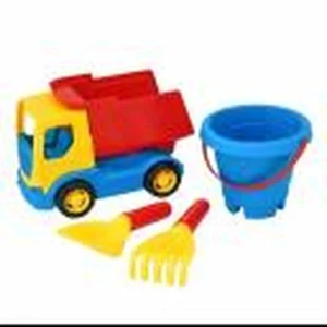 Camion tech truck cu set pentru nisip 4 el. tigres (y - 470)