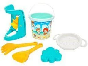 Set pentru nisip summer 6 el + moară+termocolant (y - 534)