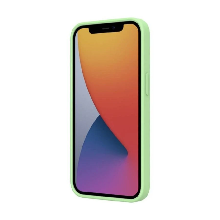 Husă nillkin iphone 13 pro, camshield silky silicone, mint green 2