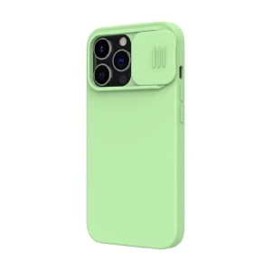 Husă nillkin iphone 13 pro, camshield silky silicone, mint green Thumbnail 3