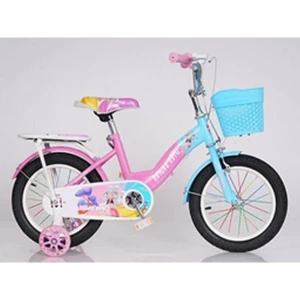 14" bicicletă albastru/roz (vl - 619)