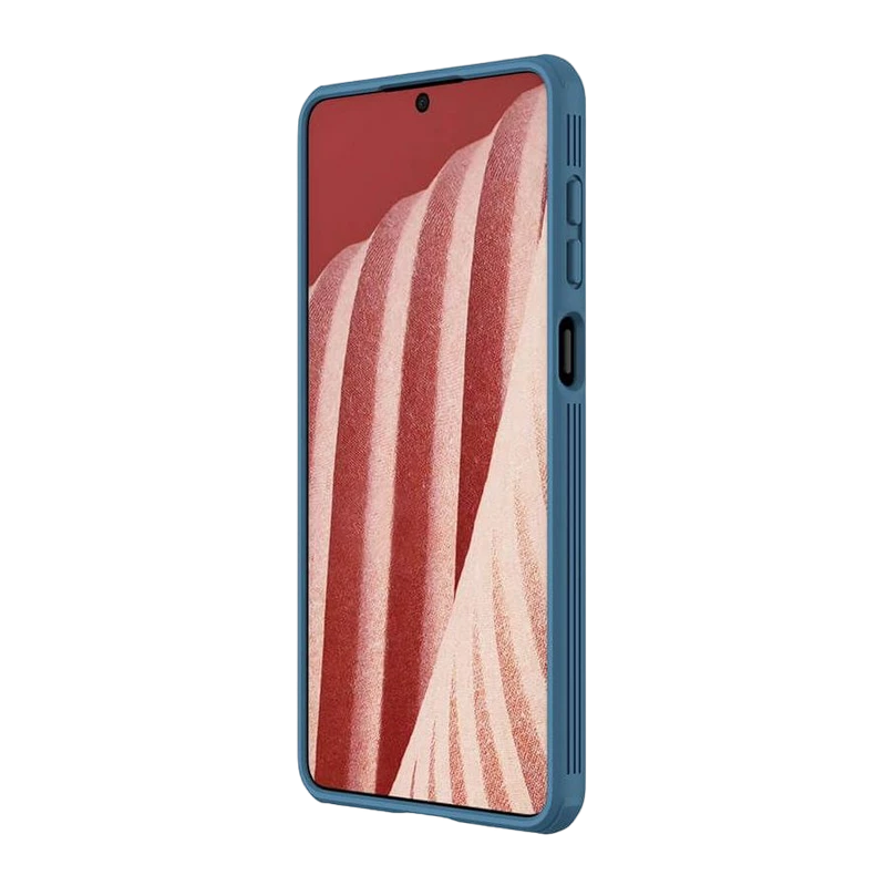 Чехол nillkin galaxy a73 - camshield pro, синий 10