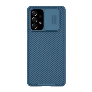 Husă Nillkin Galaxy A73 - Camshield Pro, Albastru