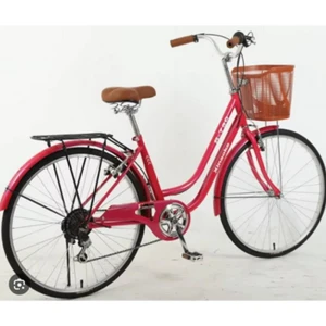 24" bicicletă roz (vl - 666)