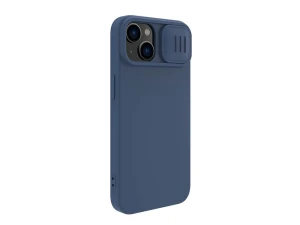 Чехол nillkin iphone 14, camshield silky silicone, синий Thumbnail 3