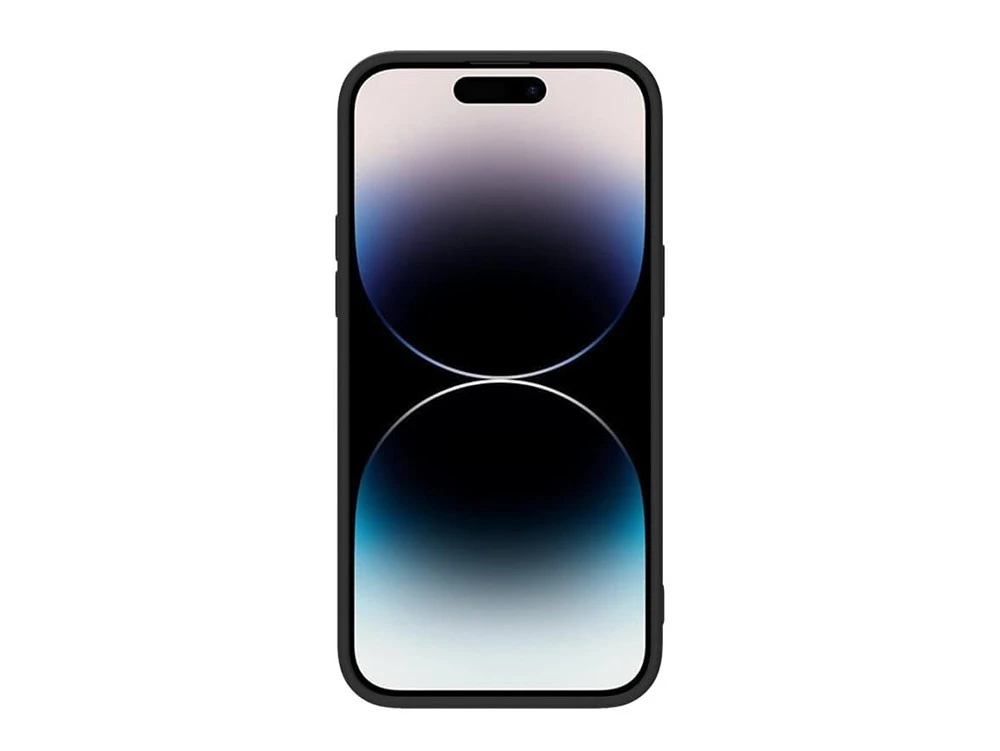 Чехол nillkin iphone 14 pro, camshield silky silicone, чёрный 3