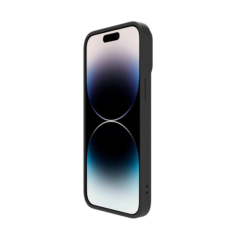 Чехол nillkin iphone 14 pro max, camshield silky silicone, чёрный 8