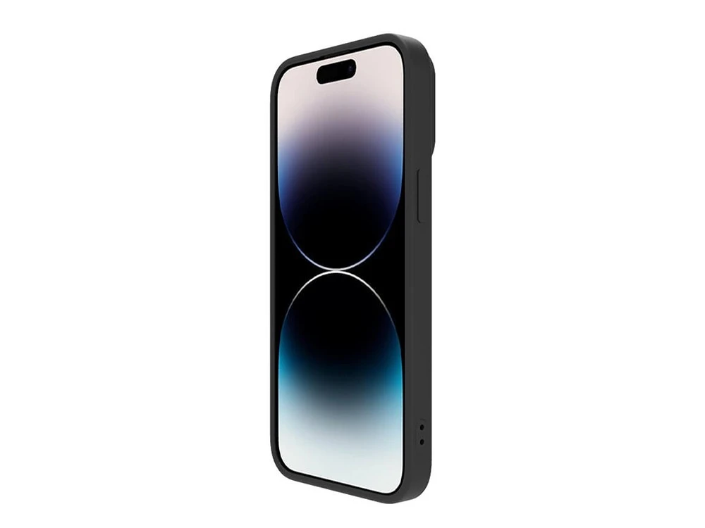 Чехол nillkin iphone 14 pro max, camshield silky silicone, чёрный 3