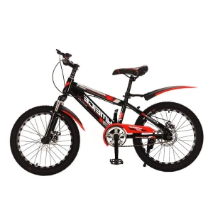22" bicicletă negru/roșu (vl - 658)