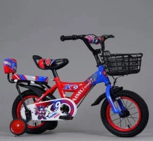 14" bicicletă albastru/roșu (vl - 738/1)