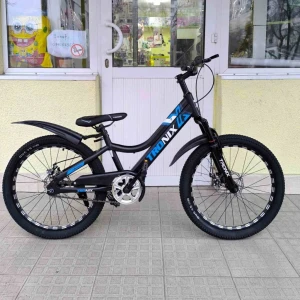22" bicicletă negru/albastru lucios (vl - 546)
