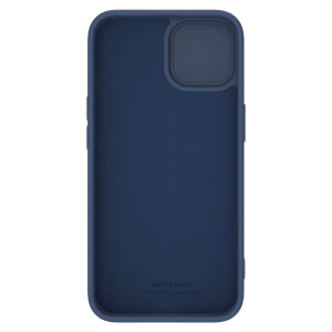 Husă nillkin iphone 15, camshield silky silicone, albastru marin Thumbnail 6