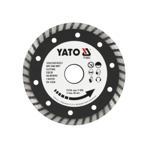 Disc diamantat pentru beton armat 125 * 22.23 mm yato