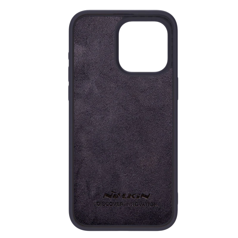 Чехол nillkin iphone 15 pro, camshield silky silicone, dark purple 5
