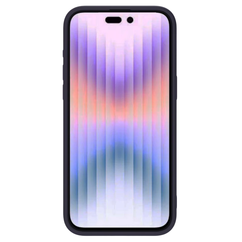 Чехол nillkin iphone 15 pro, camshield silky silicone, dark purple 4