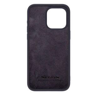 Чехол nillkin iphone 15 pro, camshield silky silicone, dark purple Thumbnail 5