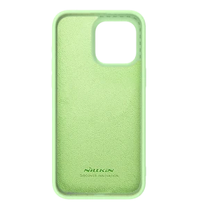 Husă nillkin iphone 15 pro, camshield silky silicone, mint green Thumbnail 5