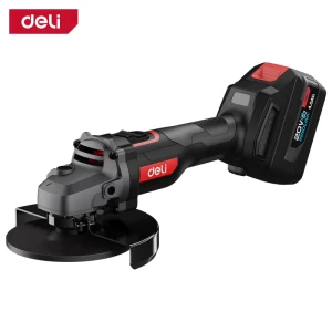 Polizor unghiular cu acumulator litiu-ion deli 20v 125mm 4.0ah*2