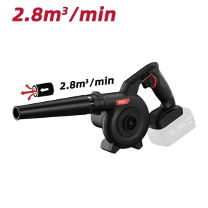 De820z suflantă fără fir pentru șantier deli  20v 2.8m /min red Thumbnail 3