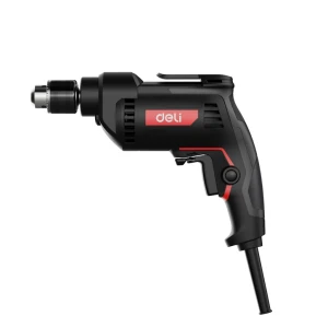 De-dz10-2e mașină de găurit electrică deli  500w10mm red Thumbnail 4