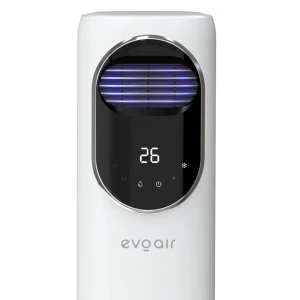 Вентилятор-колонна 4 в 1 evoair briis silver black, тепловентилятор, охладитель, увлажнитель, уф-стерилизатор Thumbnail 7