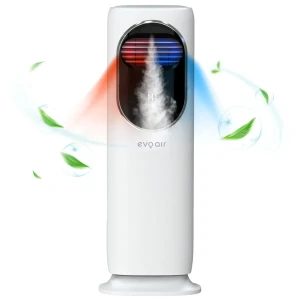 Вентилятор-колонна 4 в 1 evoair briis silver black, тепловентилятор, охладитель, увлажнитель, уф-стерилизатор Thumbnail 10