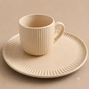 Set farfurii 16 buc, nuova casa, ceramica, mocha s211-- 2 Thumbnail 4