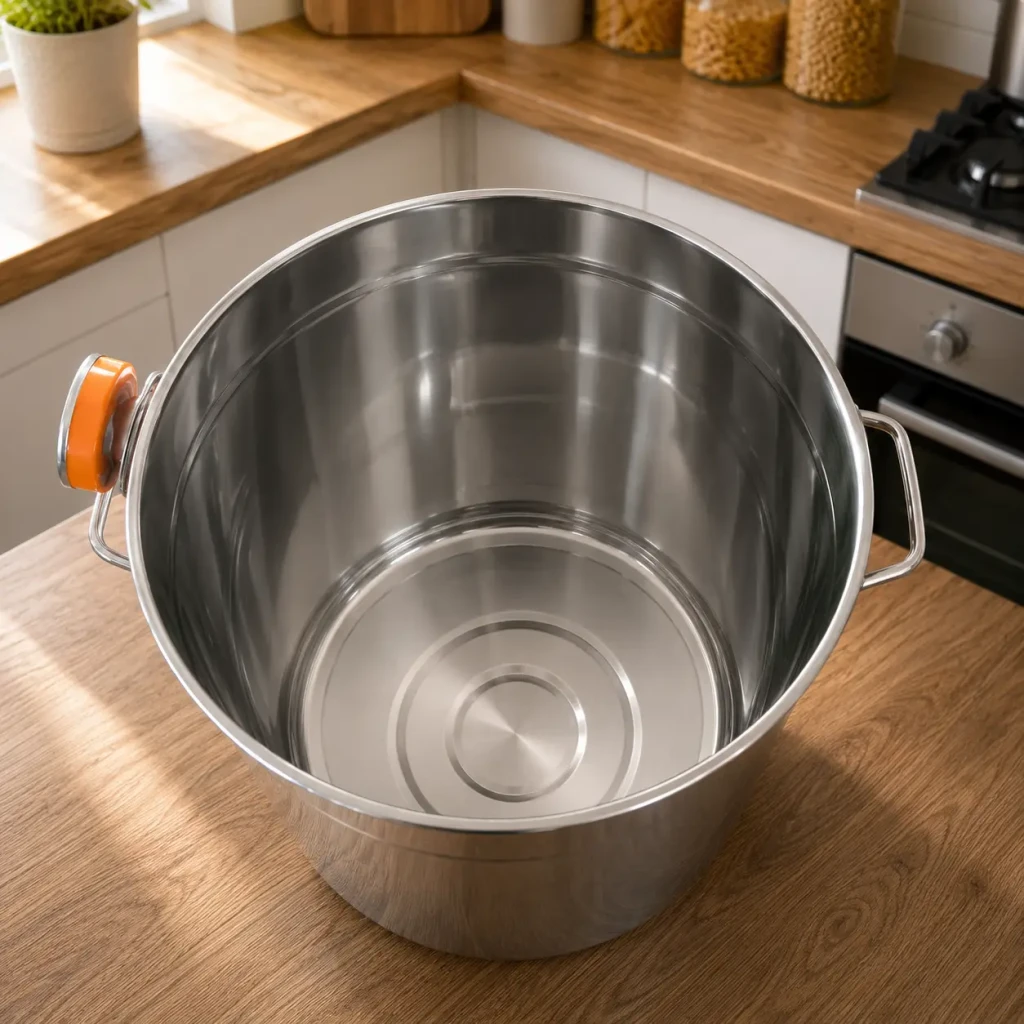 Recipient alimentar din oțel inoxidabil 30cm 20lt d2410-894 2