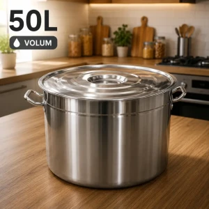 Кастрюля из нержавеющей стали, 45 см, 50 л (d2510-875) Thumbnail 1