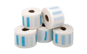 Gulerase pentru frizerie, 5 role, 100 buc