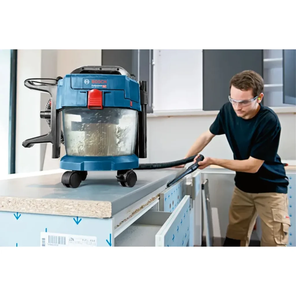 Aspirator pe acumulator (fără acumulator) gas 18v-10 l 18 v 115 mbar 6 l bosch 3