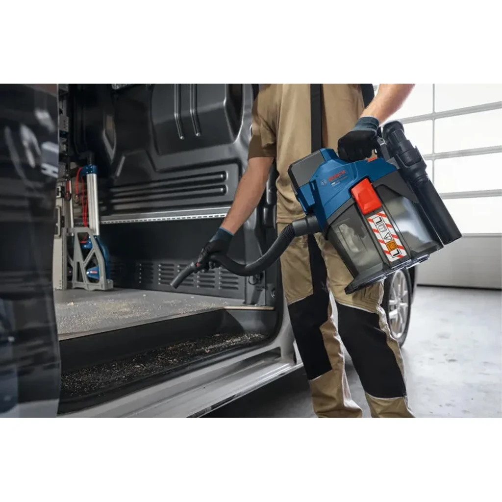 Aspirator pe acumulator (fără acumulator) gas18v-6ls 18 v 129 mbar 4.5/3 l bosch 3