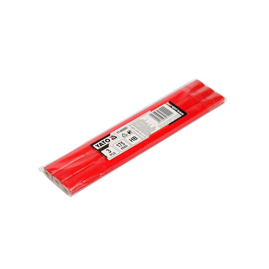 Set creioane pentru construcție yato yt692603 175 mm negru 2