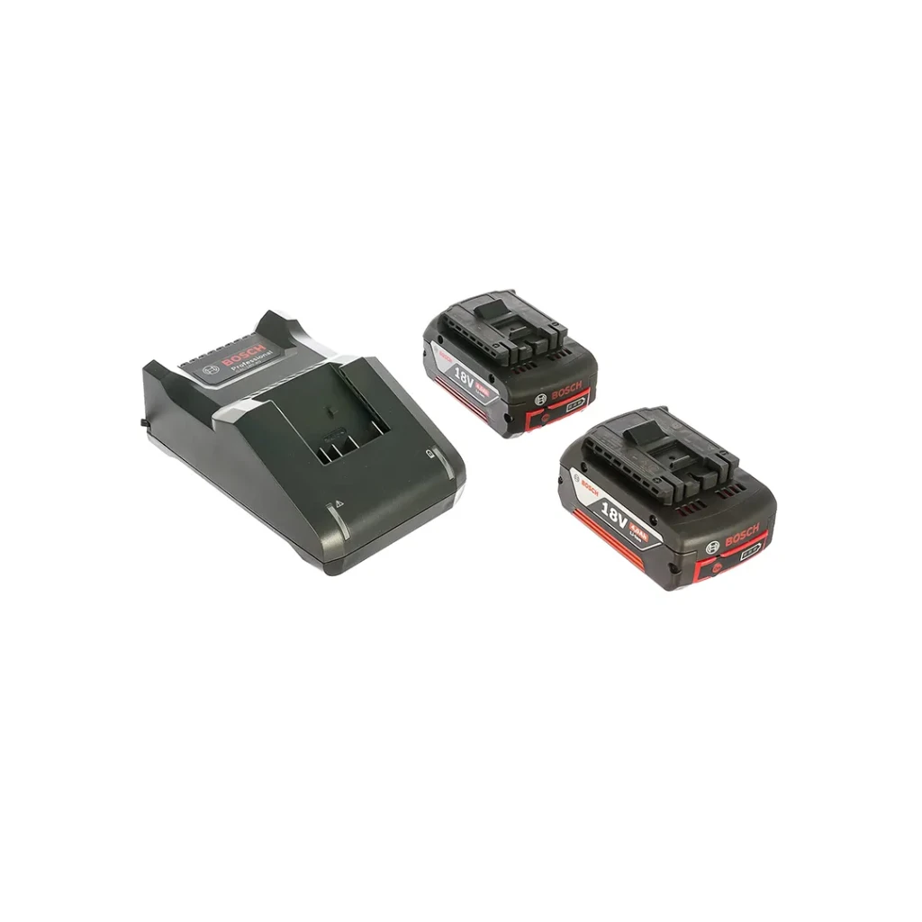 Набор зарядное устройство + 2 аккумулятора bosch b1600a019s0 4 ah 18 в li-ion 2