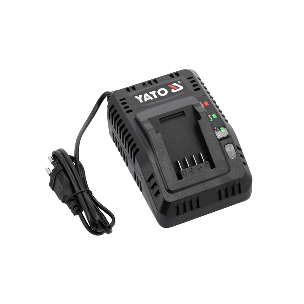 Încărcător 2-3-4-6-9 ah 18 v li-ion yato 2