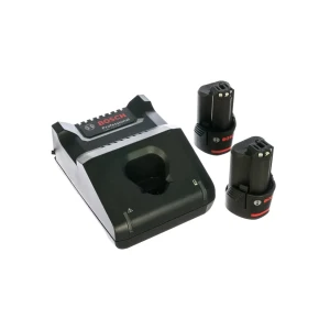 Set încărcător + 2 acumulatoare 2.0 ah (li-ion) 12 v bosch