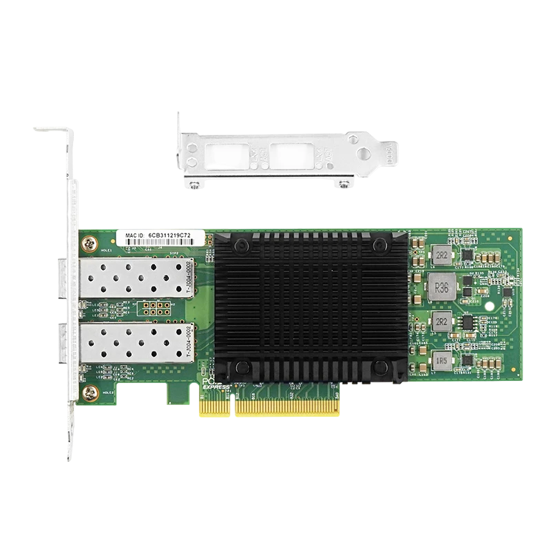 Adaptor de rețea lr-link lres1021pf-2sfp28, verde 4