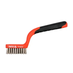 Perie de sârmă 5 rânduri cu mâner de plastic 180 mm yato
