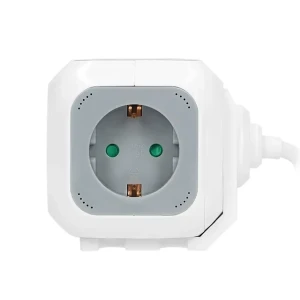 Удлинитель с заземлением 4 розетки + 2 usb куб 1.4  м 16 a orno Thumbnail 4