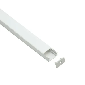 Profil din aluminiu cu dispersor hl-bapl002 17 x 9 x 3000 mm elmos Thumbnail 1