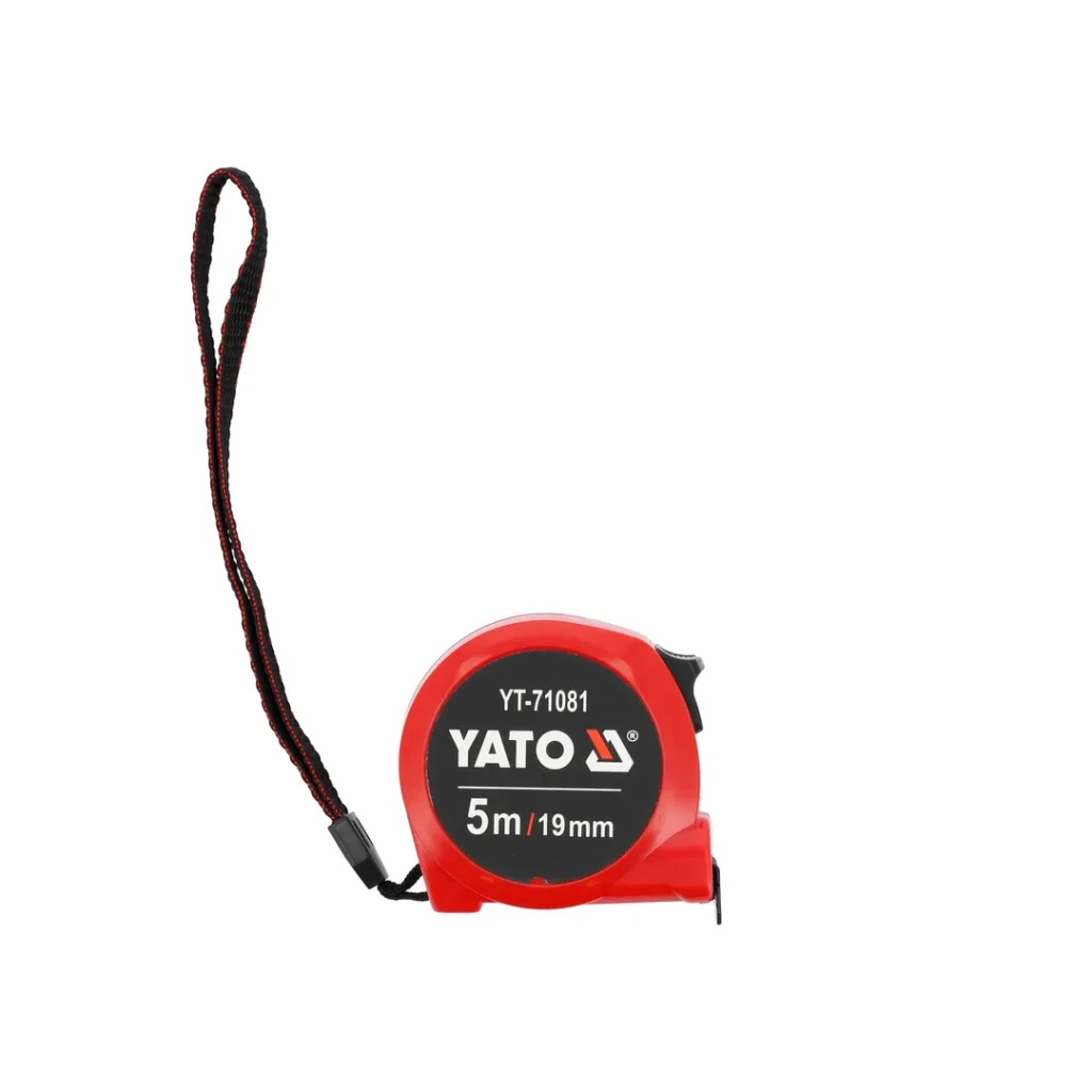 Рулетка 5 м x 19 мм yato 2