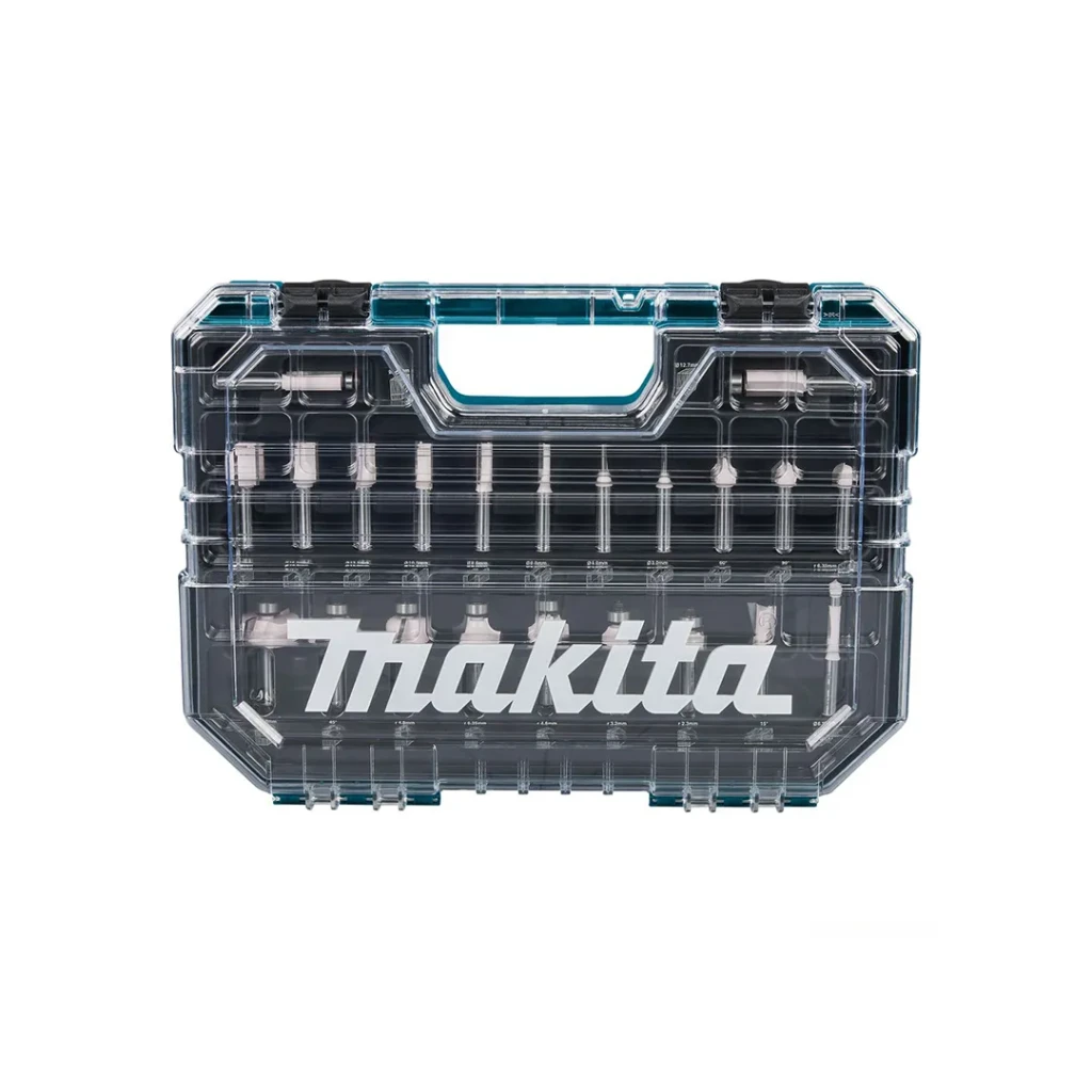 Набор фрез 22 шт. по дереву цилиндрический makita 2