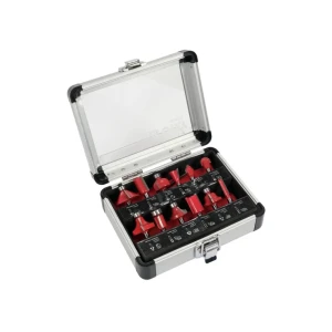 Set de freze pentru lemn 12 buc. 6 - 32 mm cilindric yato