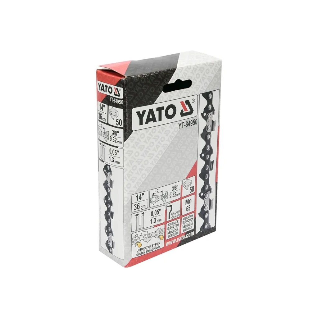 Цепь для цепной пилы 360 мм 3/8" (9.52 мм) 1.3 мм 1 шт. yato 2