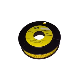 Marcator de cablu "5" iek mko 1.5 mm galben