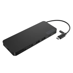 Док-станция Lenovo USB-C Slim Travel Dock, Черный